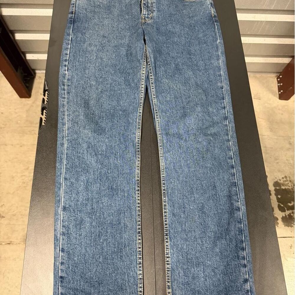 Levi-s Men's Blue and Navy Jeans